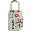 Korjo TSA Combination lock TSA71 Black or Silver - Silver