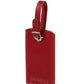 Samsonite Luggage Tags Twin pack Red