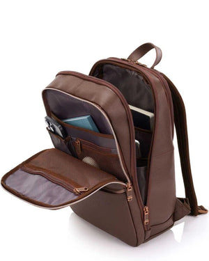 Samsonite Classic Leather backpack Chocolate