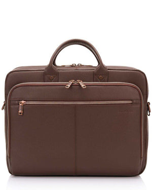 Samsonite Classic Leather Toploader Chocolate