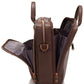 Samsonite Classic Leather Toploader Chocolate