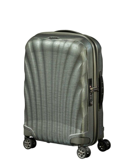 Samsonite C-Lite 55cm expandable cabin spinner Metallic Green