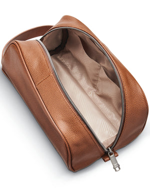 Samsonite Classic Leather Wetpack Cognac