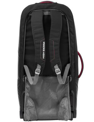 High Sierra Composite V4 wheeled duffle with backpack straps 76cm Black / Red