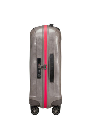 Samsonite C-Lite 55cm expandable cabin spinner Pearl / Fuchsia