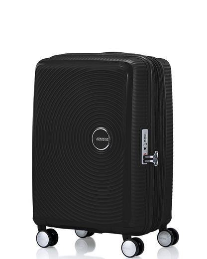 American Tourister Curio 2 expandable 4W cabin spinner 55cm BLACK