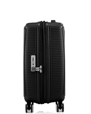 American Tourister Curio 2 expandable 4W cabin spinner 55cm BLACK