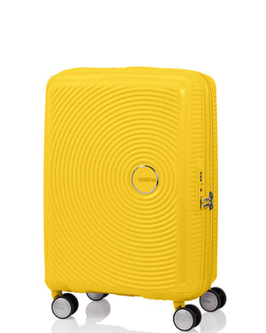 American Tourister Curio 2 expandable 4W cabin spinner 55cm YELLOW