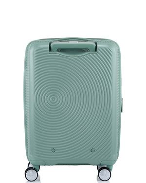 American Tourister Curio 2 expandable 4W cabin spinner 55cm URBAN GREEN