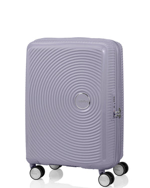 American Tourister Curio 2 expandable 4W cabin spinner 55cm HUSHED ORCHID GLOW