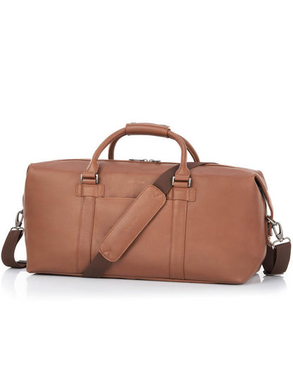 Samsonite Classic Leather duffle Cognac