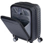 American Tourister Frontec 55cm front opening spinner 143505 JET BLACK