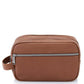 Samsonite Classic Leather Toiletry kit Cognac