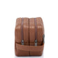 Samsonite Classic Leather Toiletry kit Cognac