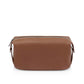 Samsonite Classic Leather Wash Bag 154669 Cognac