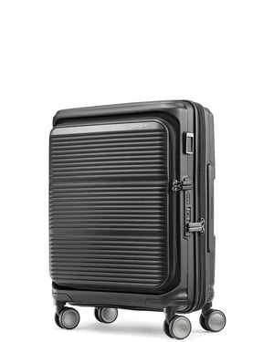 Samsonite Paralux 55cm Exp Front opening spinner Black