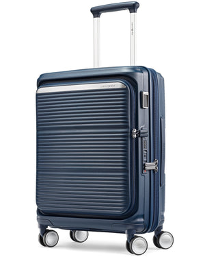 Samsonite Paralux 55cm Exp Front opening spinner Midnight Navy
