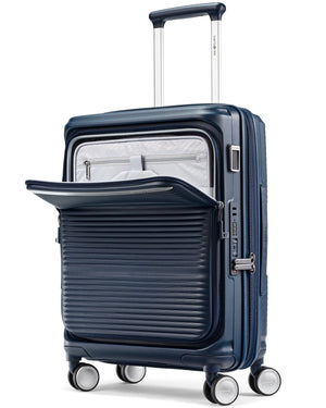 Samsonite Paralux 55cm Exp Front opening spinner Midnight Navy