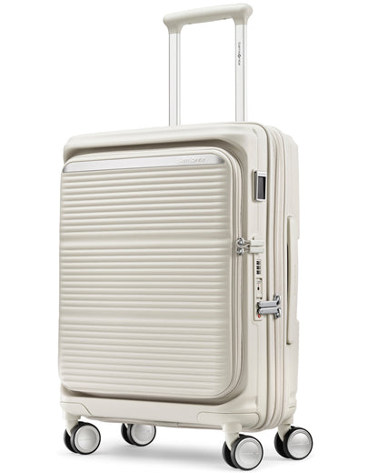 Samsonite Paralux 55cm Exp Front opening spinner Stone Grey