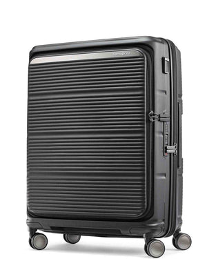 Samsonite Paralux 67cm Exp Front opening spinner Black