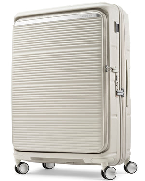 Samsonite Paralux 81cm Exp Front opening spinner Stone Grey