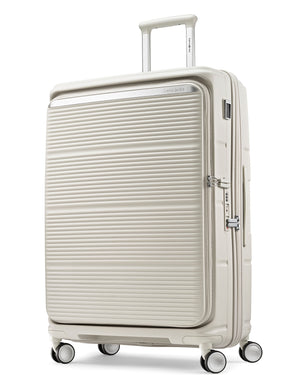 Samsonite Paralux 67cm Exp Front opening spinner Stone Grey