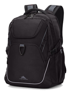 High Sierra backpack Access 4 17" laptop backpack 158560 Black
