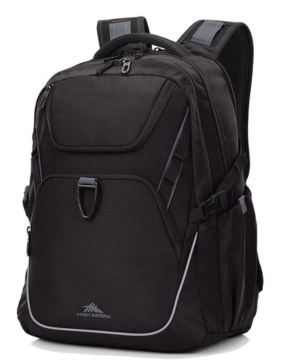 High Sierra backpack Access 4 17" laptop backpack 158560 Black