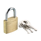 Go Travel 170 Padlock lock with key 170 Brass