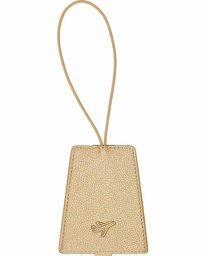 Faux Leather Luggage Tag