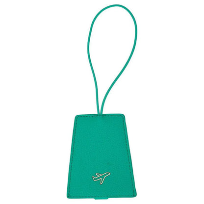 Faux Leather Luggage Tag