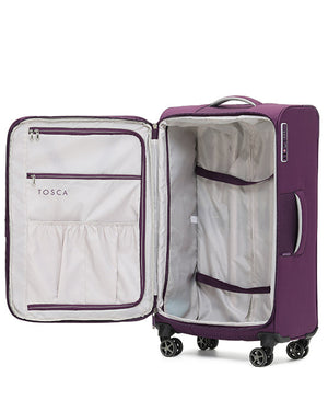 Tosca Vega 81cm Lightweight Soft Spinner Plum