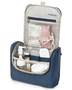 Tosca So Lite Hanging Toiletry bag Blue