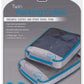 Go Travel 285.1 Packing cubes large Twin Pack Blue/Grey