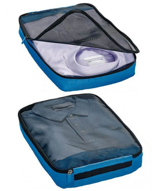 Go Travel 285 Packing cubes large Twin Pack Blue