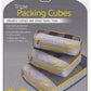 Go Travel 286 Packing cubes Triple Pack Yellow/Grey