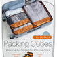 Go Travel Packing cubes Mixed sizes 3 pieces 286  Orange