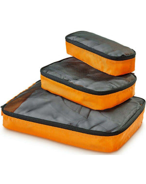 Go Travel Packing cubes Mixed sizes 3 pieces 286  Orange