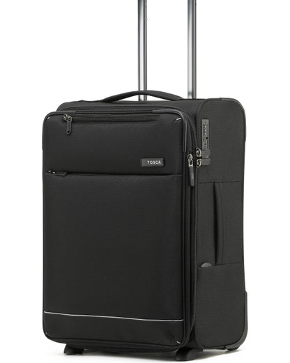 Tosca So Lite 2 Wheel 54cm Suitcase BLACK