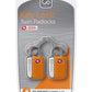 Go Travel 339 TSA Twin padlocks with key Orange