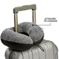 Go Travel 485 Memory ZZZs neck pillow Charcoal/Black