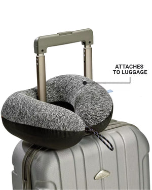 Go Travel 485 Memory ZZZs neck pillow Charcoal/Black