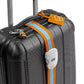 Go Travel 491 Lockable Luggage Strap Blue/Orange