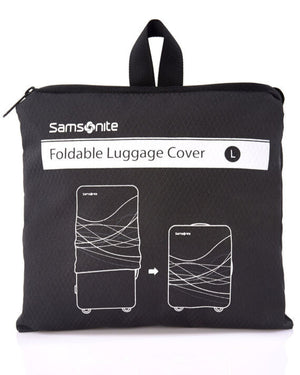 Samsonite foldable luggage cover LARGE 57549 Black