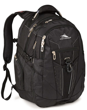 High Sierra Backpack XBT 17'' laptop daypack 58000 BLACK