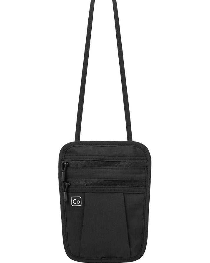 Go Travel 604 Passport neck pouch Black