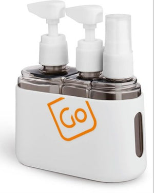 Go Travel 664 Compact 3 in 1 Bottle set