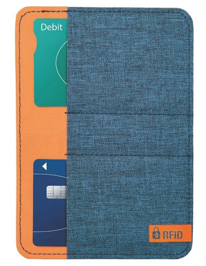 Go Travel 676 Passport Slip wallet Blue