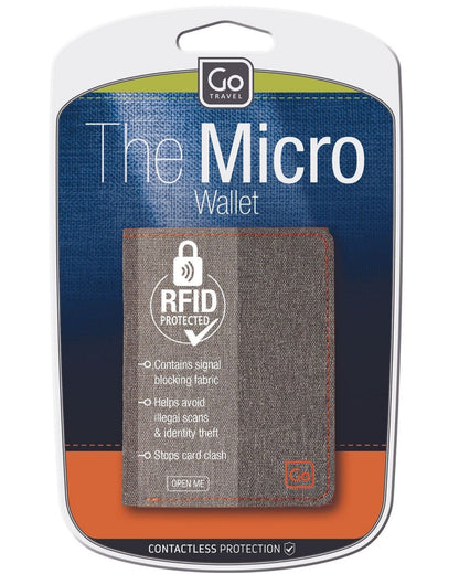 Go Travel 684 RFID Micro wallet Assorted Colours