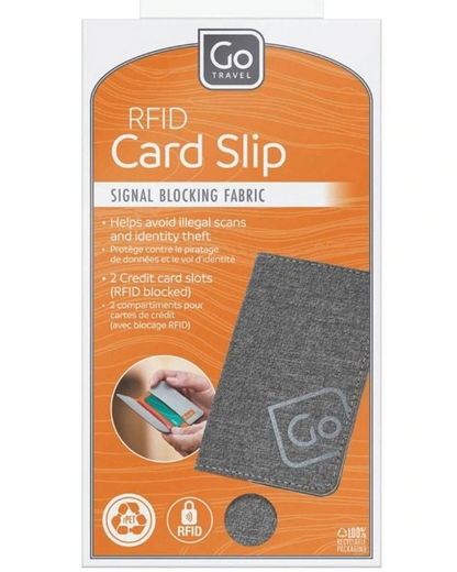 Go Travel 687 RFID Card Slip wallet Grey